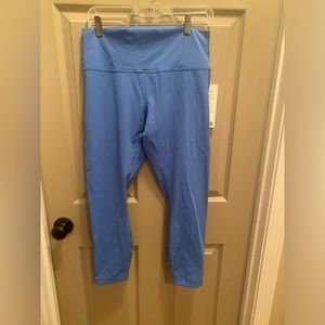 Womens NWT blue 25 inch wunder under lux Lululemon leggings